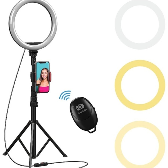 Accessories - 10" Selfie Ring Light with 59" Extendable Tripod